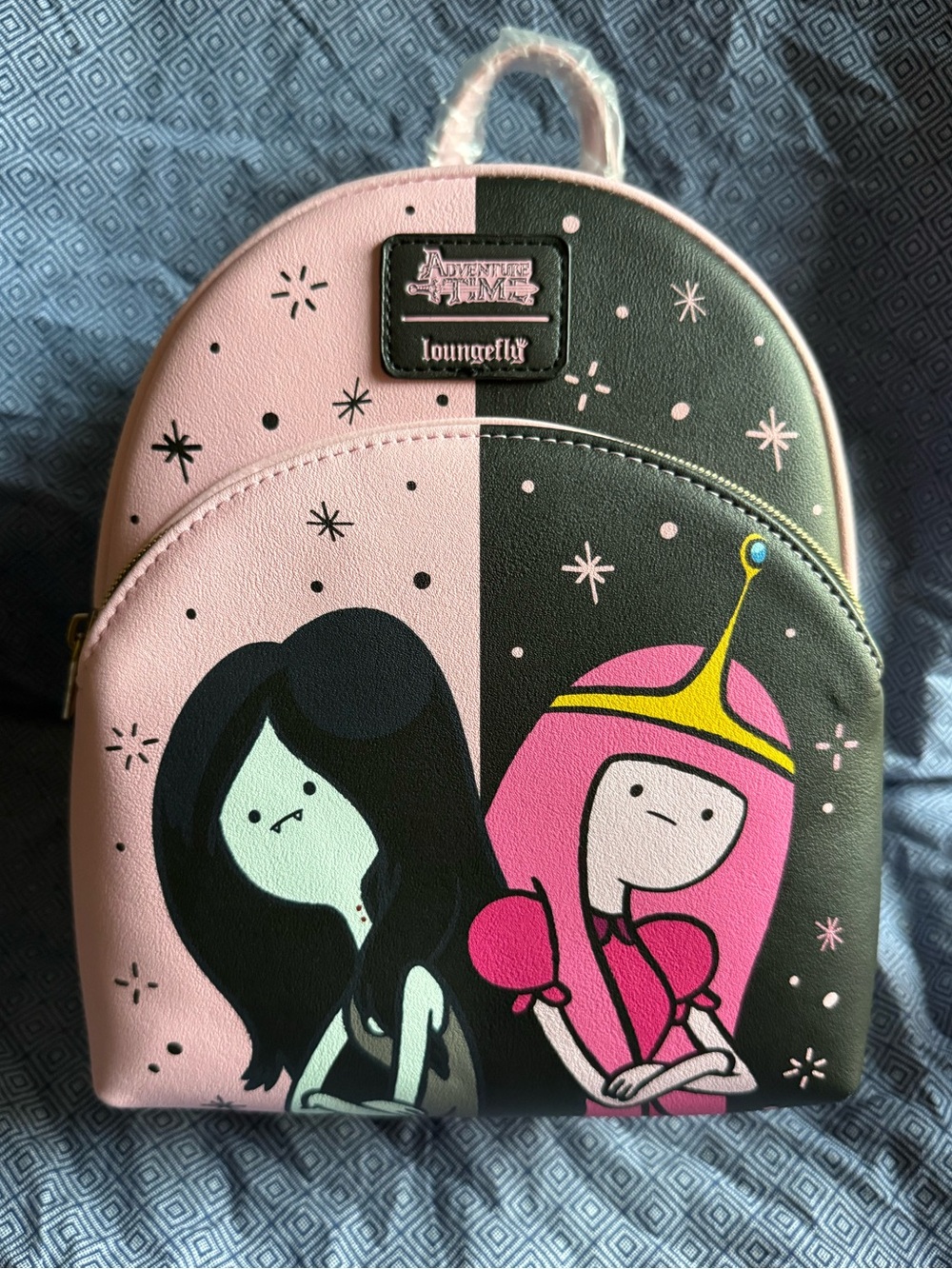 Loungefly Adventure Time Princess Bubblegum & Marceline Mini 10” Backpack | NWT